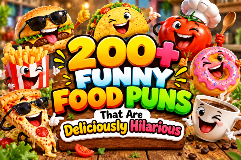 200+ Funny Food Puns That Are Deliciously Hilarious